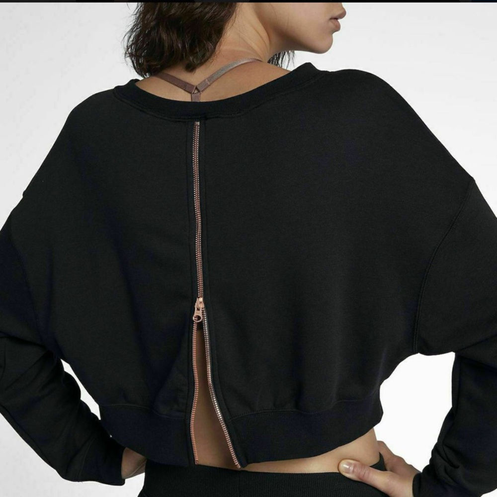 Nike metallic rose logo crew sweatshirt - Picture 3 of 5
